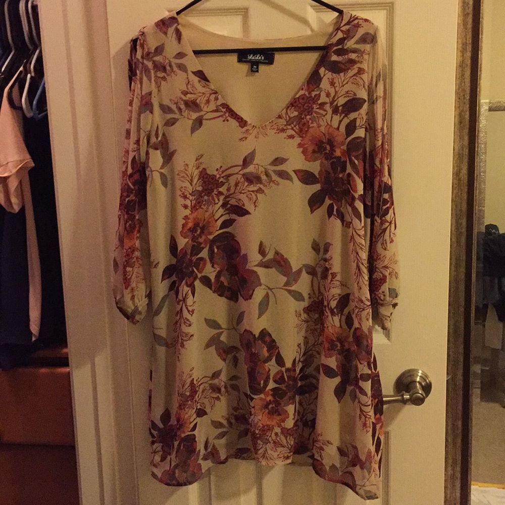 Lulus flower dress
